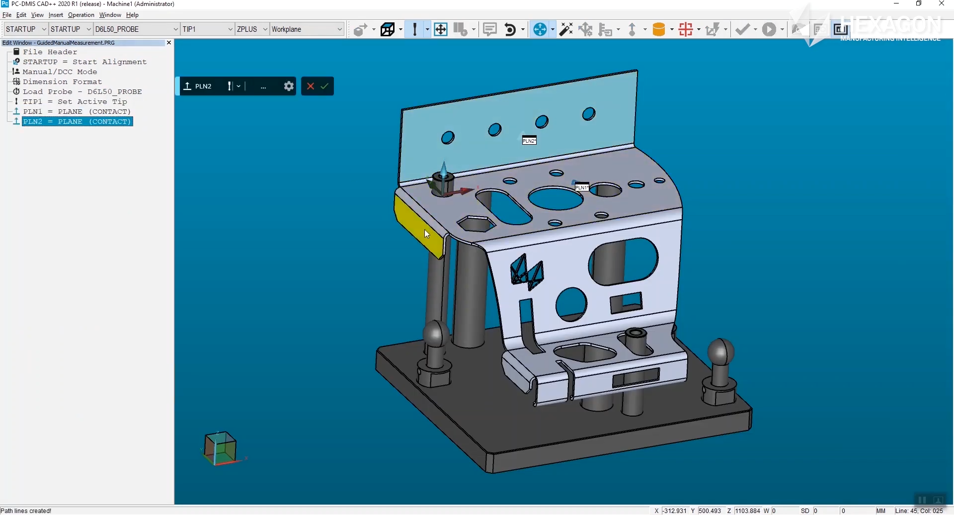 Scan to cad crack load calculator