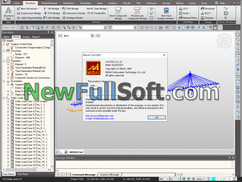 midas Civil 2021 v1.2 Full Version Cracked NewFullSoft